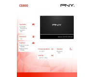 PNY 1TB 2,5" SATA SSD CS900 - 1051696 - zdjęcie 2